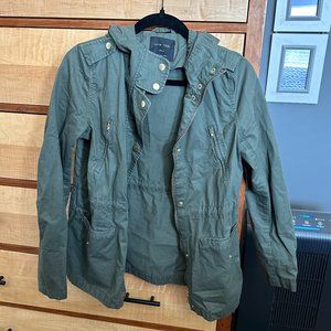 Love Tree, Army Green Hooded Jacket